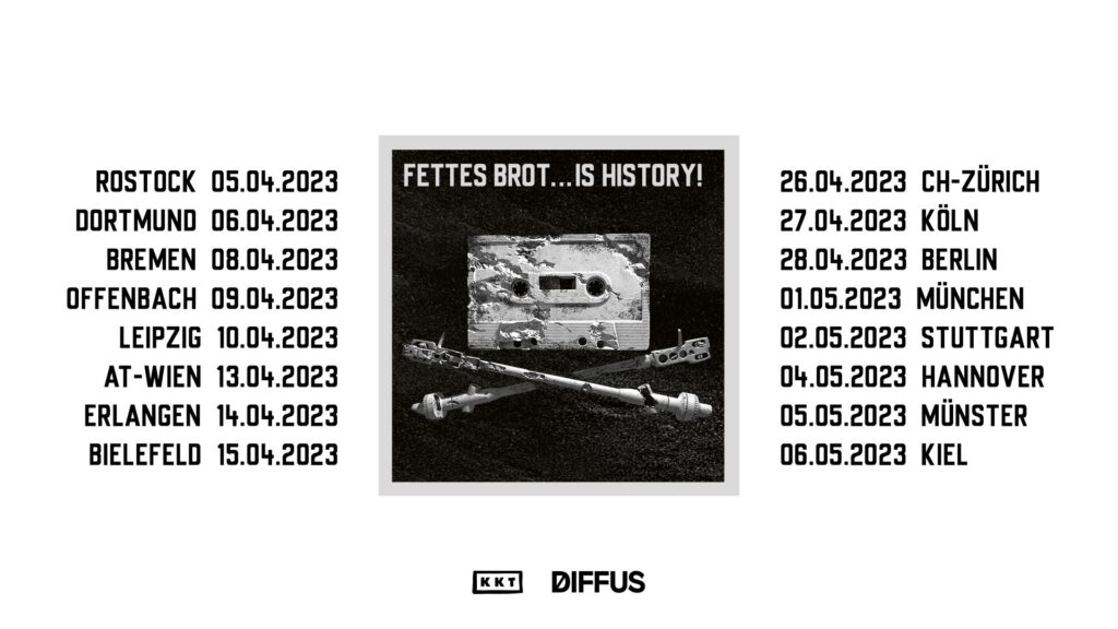 fettes brot tour 2023 frankfurt